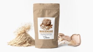 Sproszkowany owocnik boczniaka ostrygowego